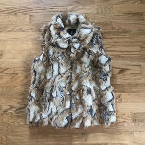 Rachel Zoe Faux Fur Vest